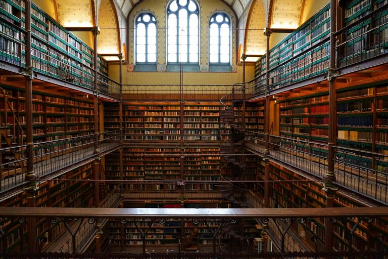 The Akashic Records Are Real. And You Have Always Had Access. Elegant historic library towering shelves knowledge